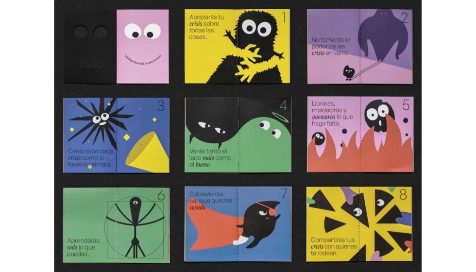 Decálogo ilustrado en caso de crisis, de Crisis Design Studio para Crisis Design Studio (Bilbao, España) Decálogo ilustrado en caso de crisis, de Crisis Design Studio para Crisis Design Studio (Bilbao, España)