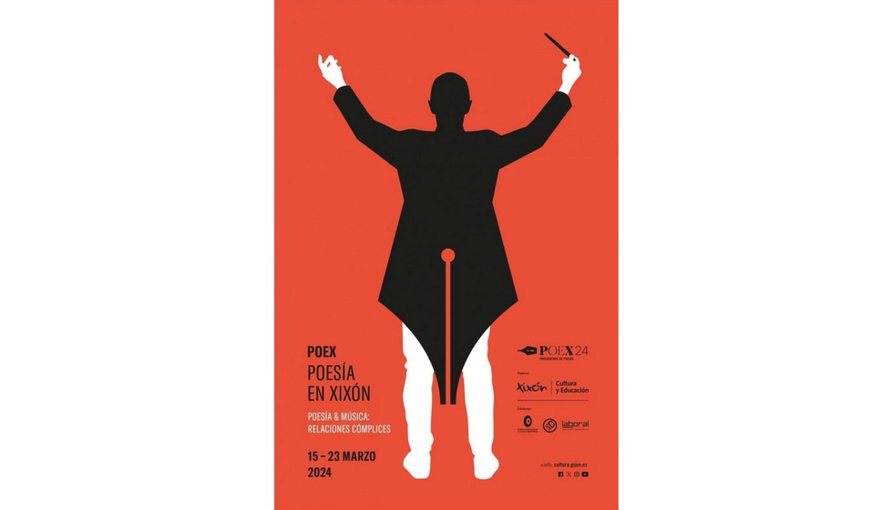 Poex 2024: Poesía en Xixón, de Juan Jareño Estudio Gráfico S. L. para la Fundación Municipal de Cultura de Gijón (Asturias, España)... Poex 2024: Poesía en Xixón, de Juan Jareño Estudio Gráfico S. L. para la Fundación Municipal de Cultura de Gijón (Asturias, España)...